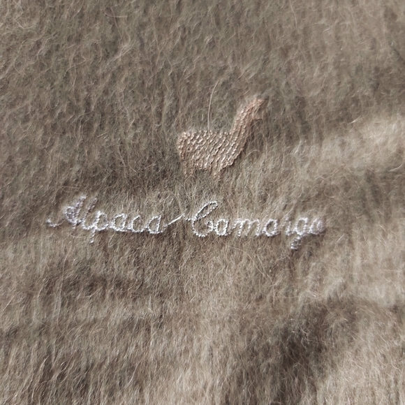 Alpaca wool scarf - Picture 3 of 3